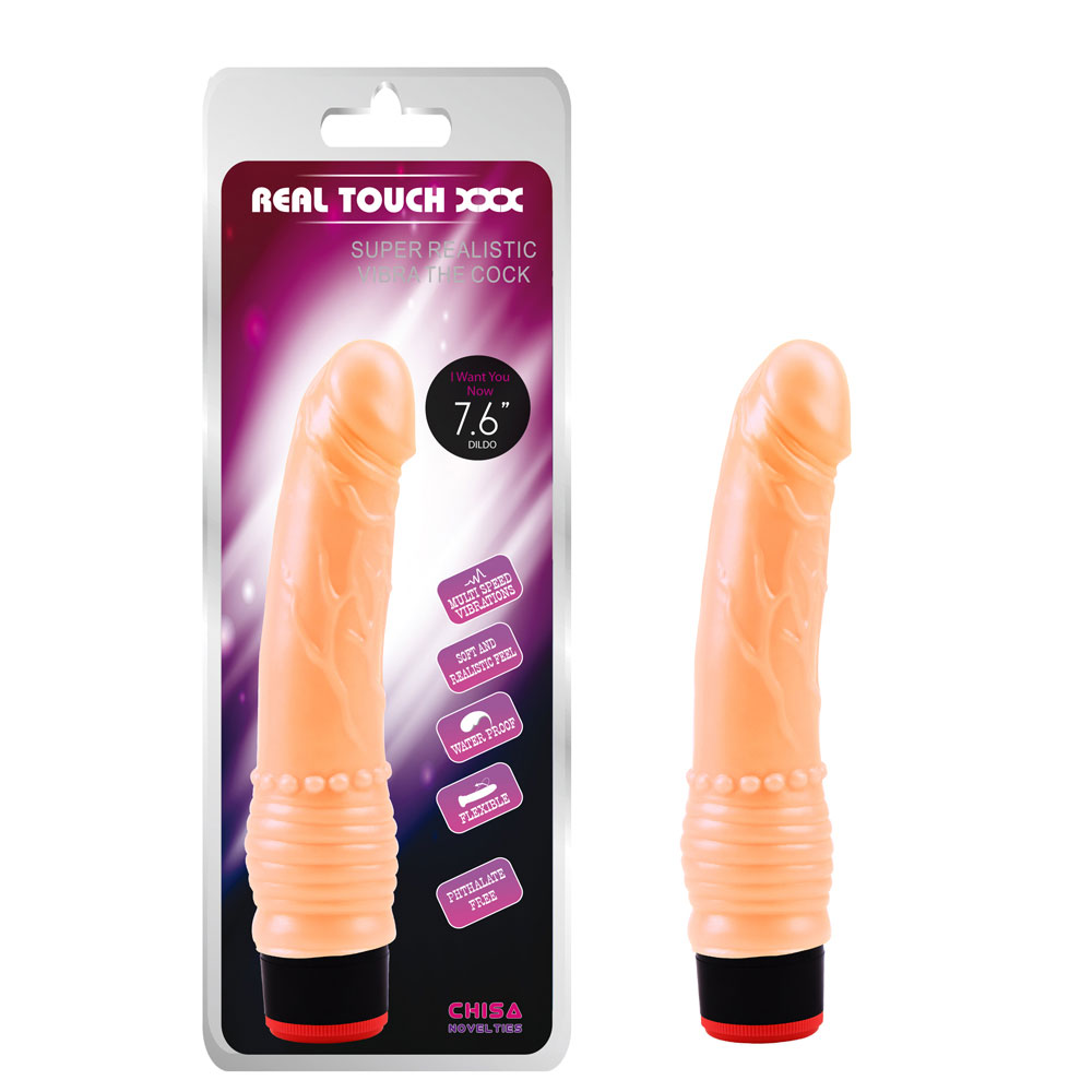 7,6” Vibe Cock-Flesh