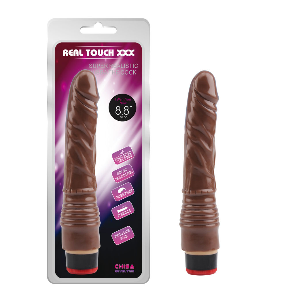 8,8” Vibe Cock-Brown