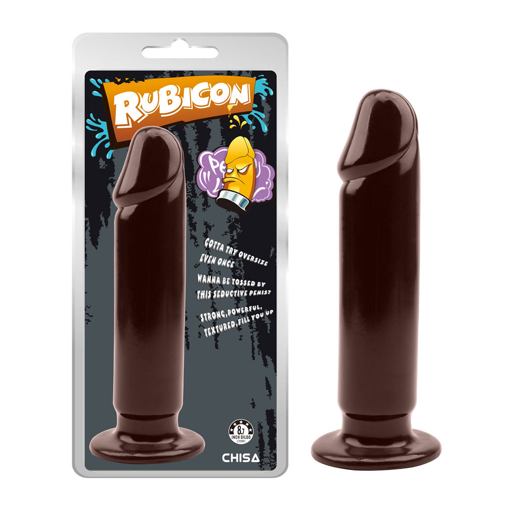 Evil Dildo Plug XL-hnědá