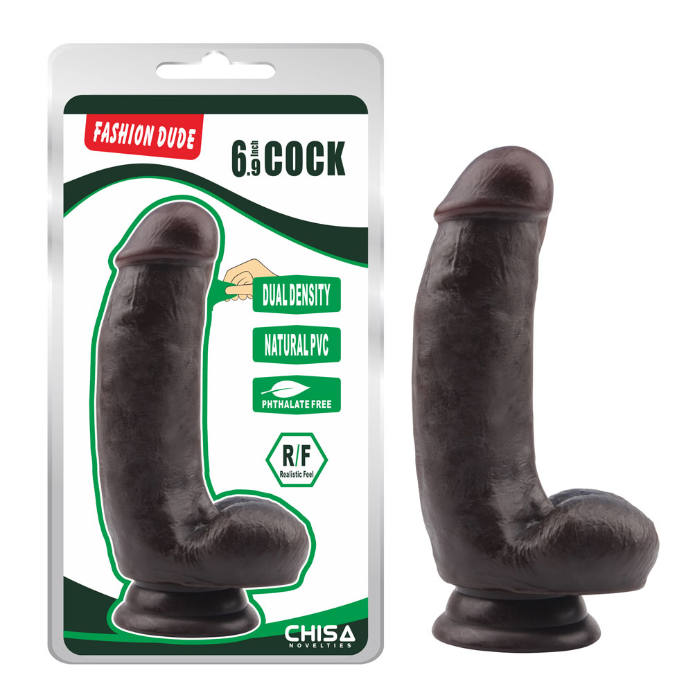 Módní Dude-6,9 palce Cock-Brown