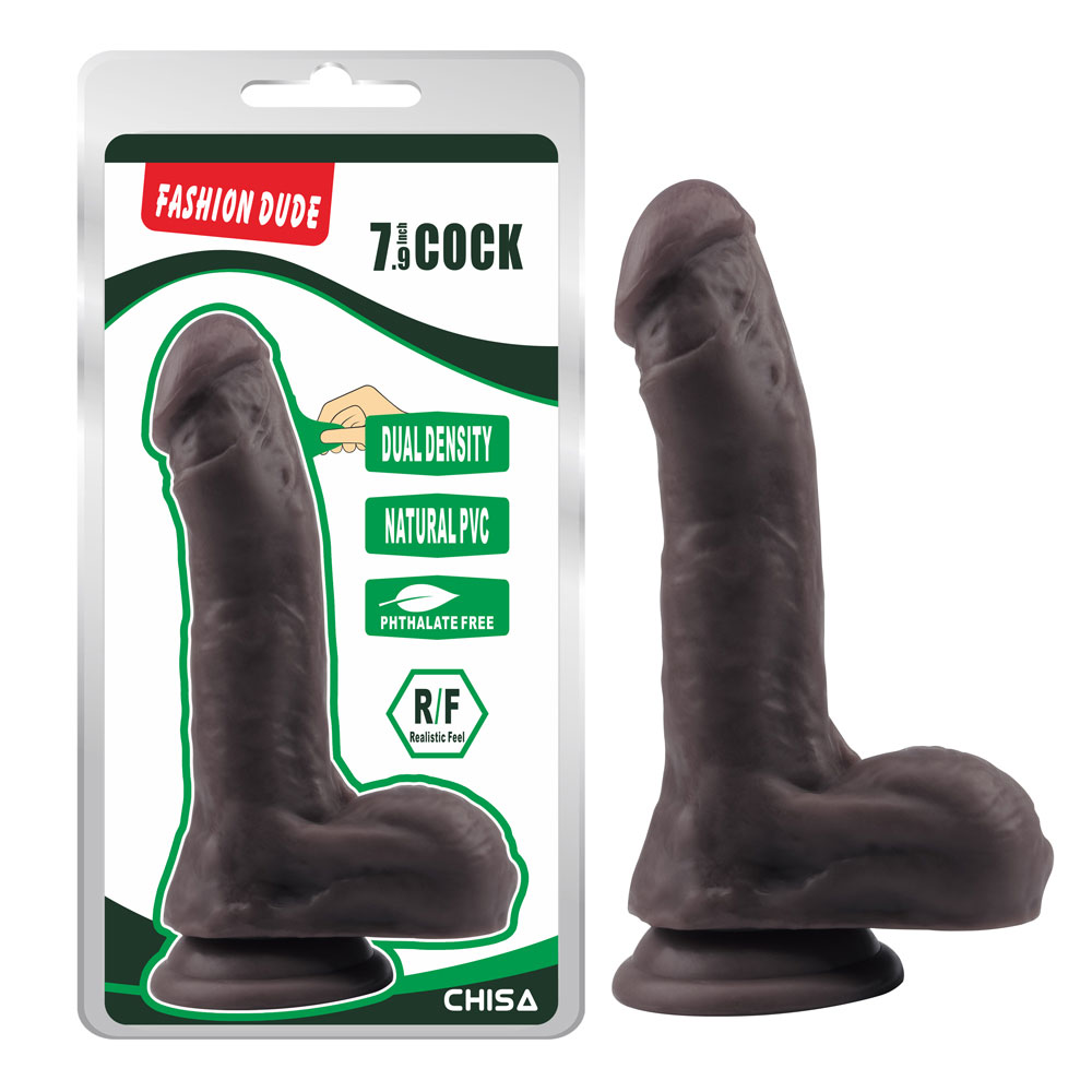 Módní Dude-7,9 palce Cock-Brown