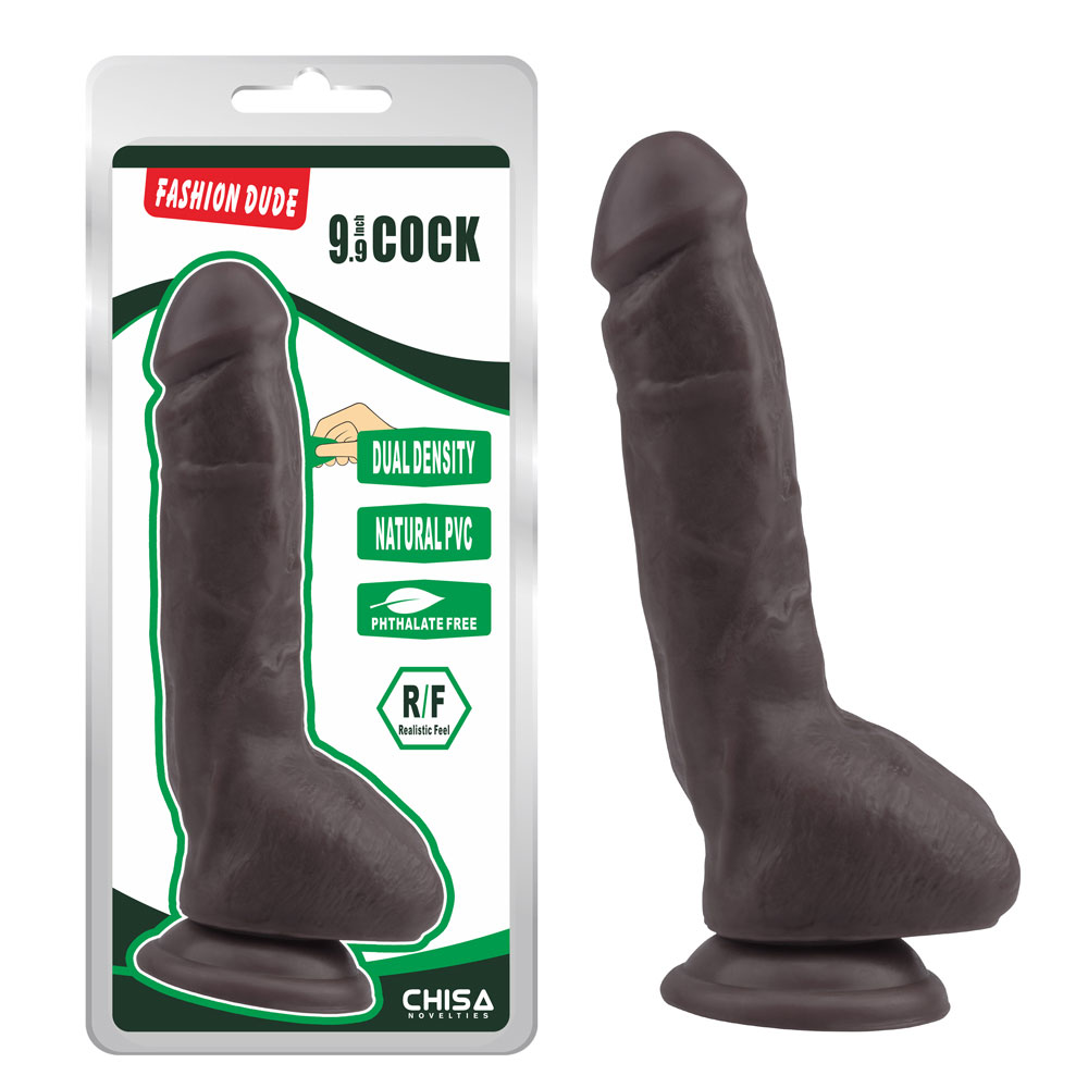 Módní Dude-9,9 palce Cock-Brown