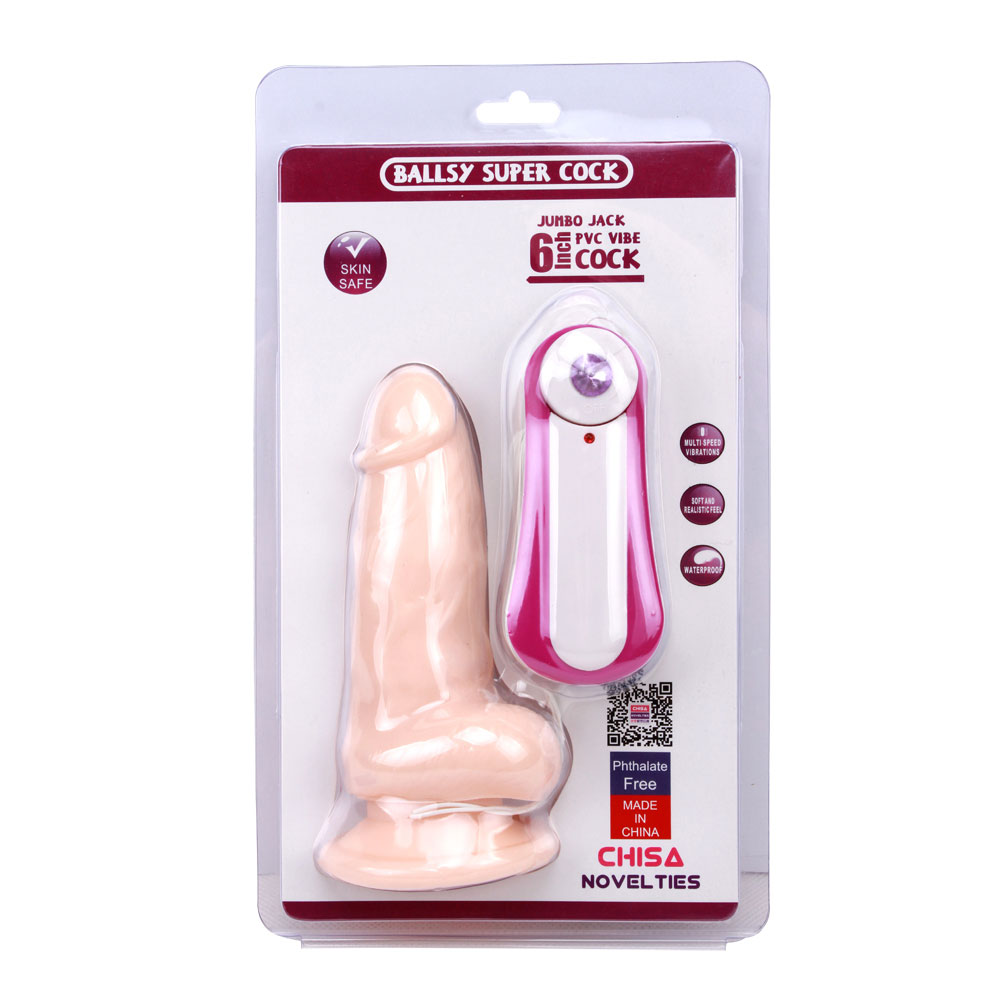 JUMBO JACK 6 Vibrační dildo